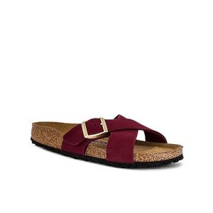 Birkenstock Sandals Siena II in Maroon Narrow
